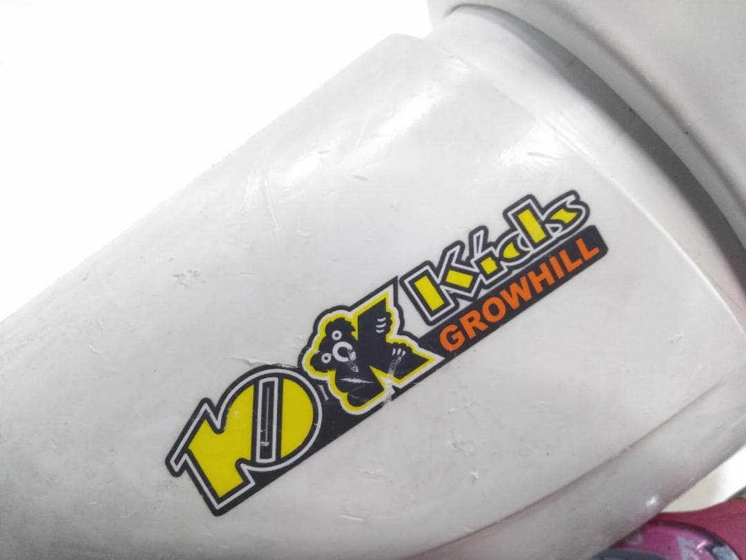 女の子 ジュニアスキー4点セット ハート 118cm ブーツ ゲン 22cm ◇