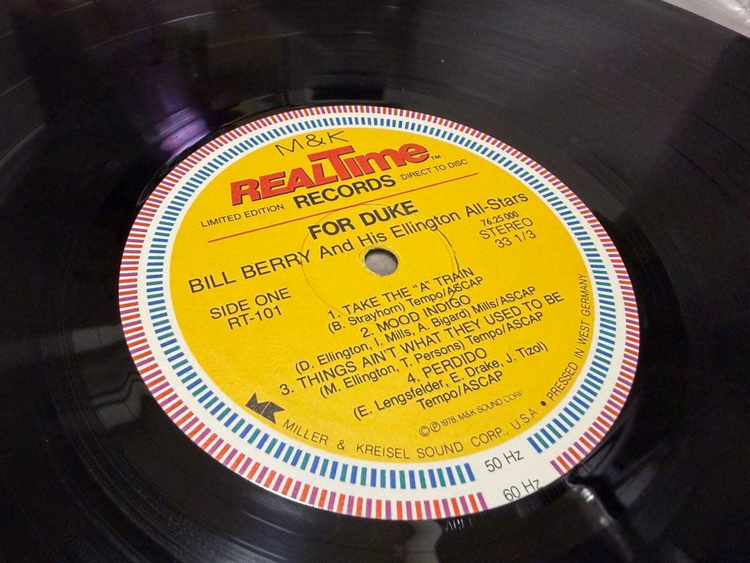 Bill Berry Duke 高音質 M & K RealTime LP