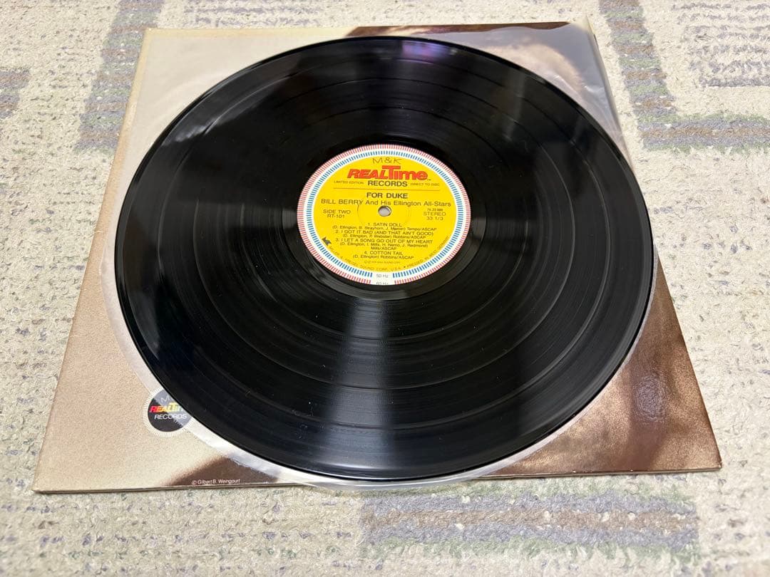 Bill Berry Duke 高音質 M & K RealTime LP
