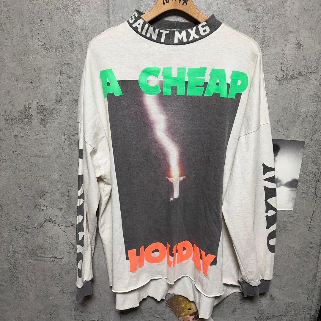 SAINT Mxxxxxx A CHEAP HOLIDAY 長袖カットソー