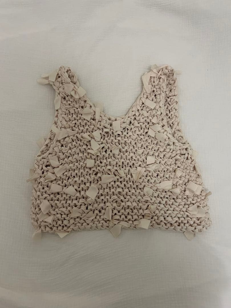 タイムセール アダムエロペ⭐︎テープヤーンベスト