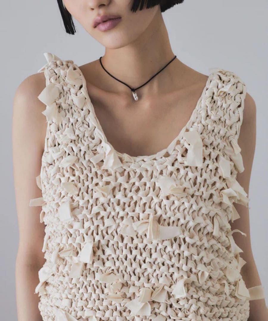 タイムセール アダムエロペ⭐︎テープヤーンベスト