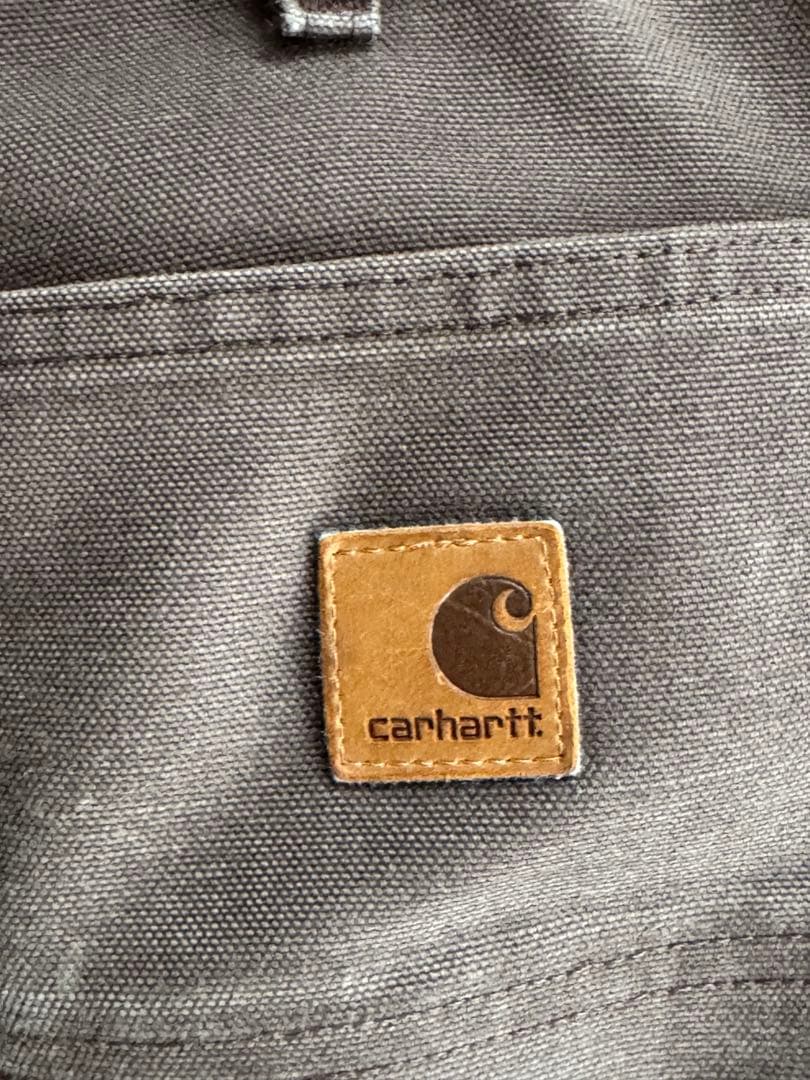 神フェード carhartt ダブルニーペインターパンツ W34 ブラウン