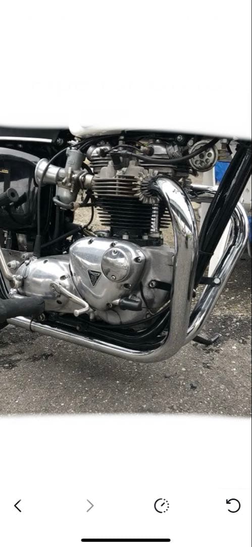 triumph ユニット　TTパイプ　新品未使用　トライアンフ　チョッパー