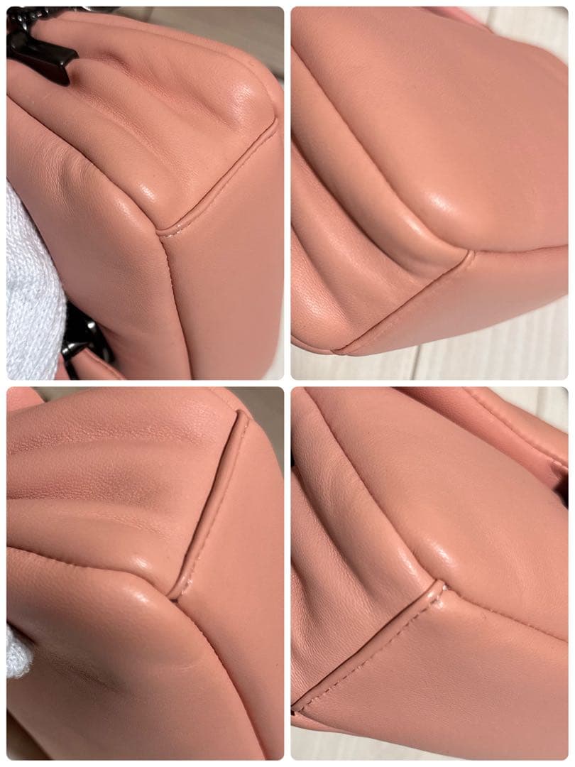 COACH タビー ピロー 2wayショルダーバッグ ハンドバッグ ピンク