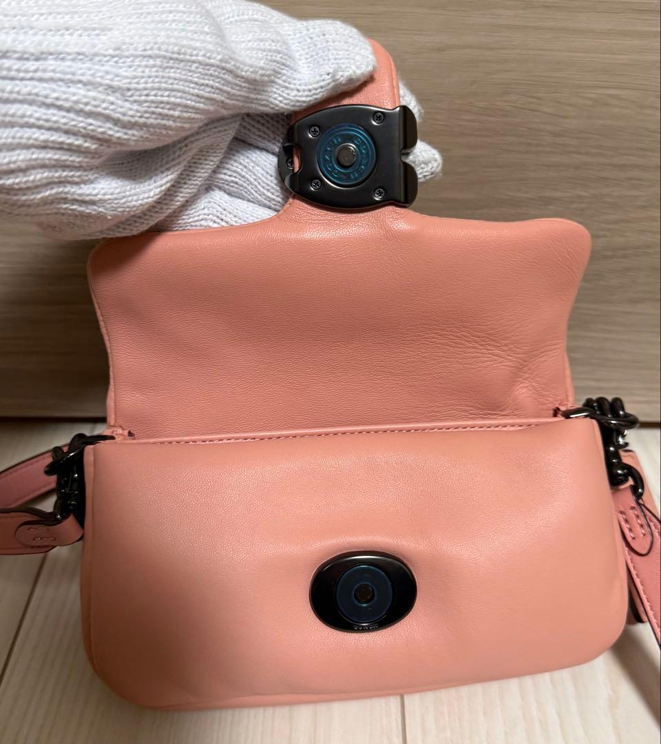 COACH タビー ピロー 2wayショルダーバッグ ハンドバッグ ピンク