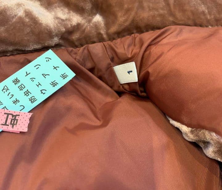 MONCLERダウンベスト　ベロアダウン　美品