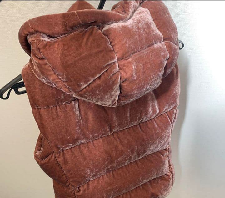 MONCLERダウンベスト　ベロアダウン　美品