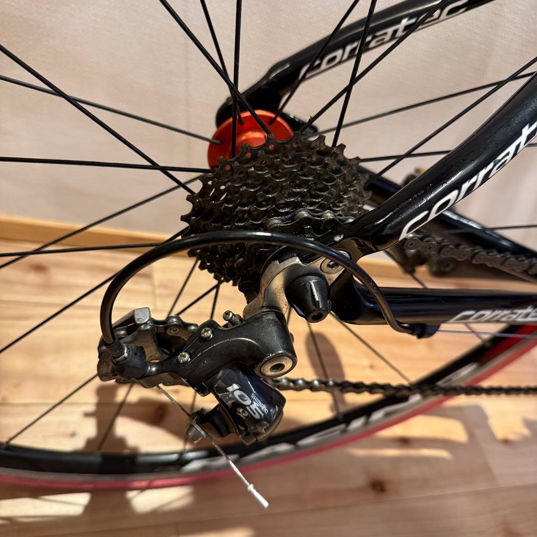 【送料込】CORRATEC 105 ロードバイク R.T CORONES