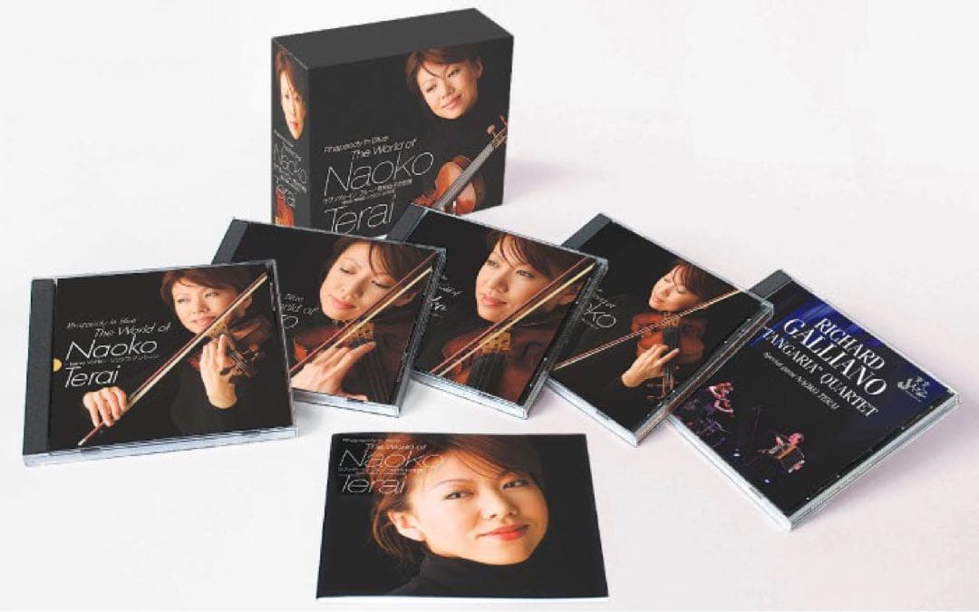 ラプソディ・イン・ブルー／寺井尚子の世界 ５枚組ボックス（４CD＋１DVD）