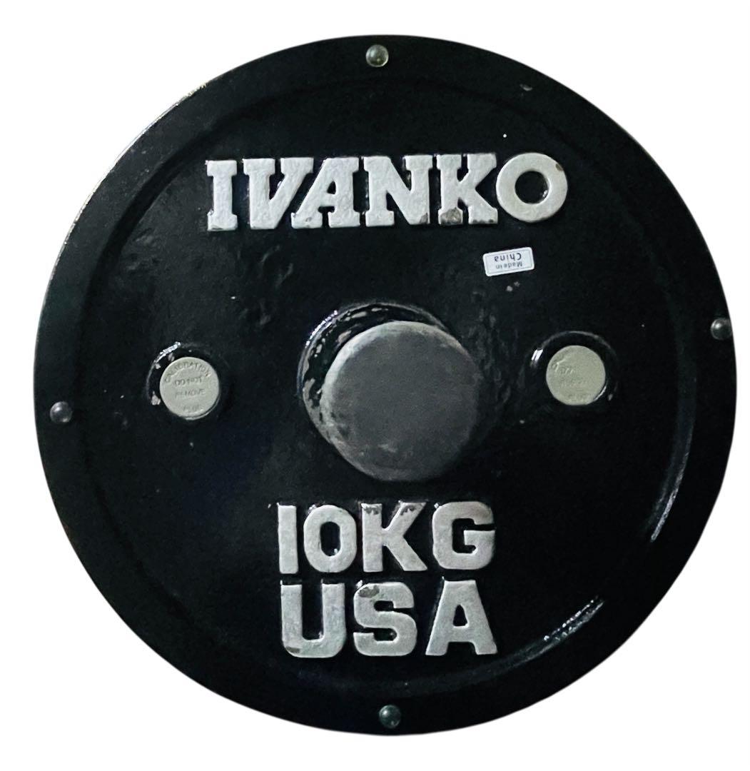 IVANKO イバンコ 10kg バーベルプレート 2枚