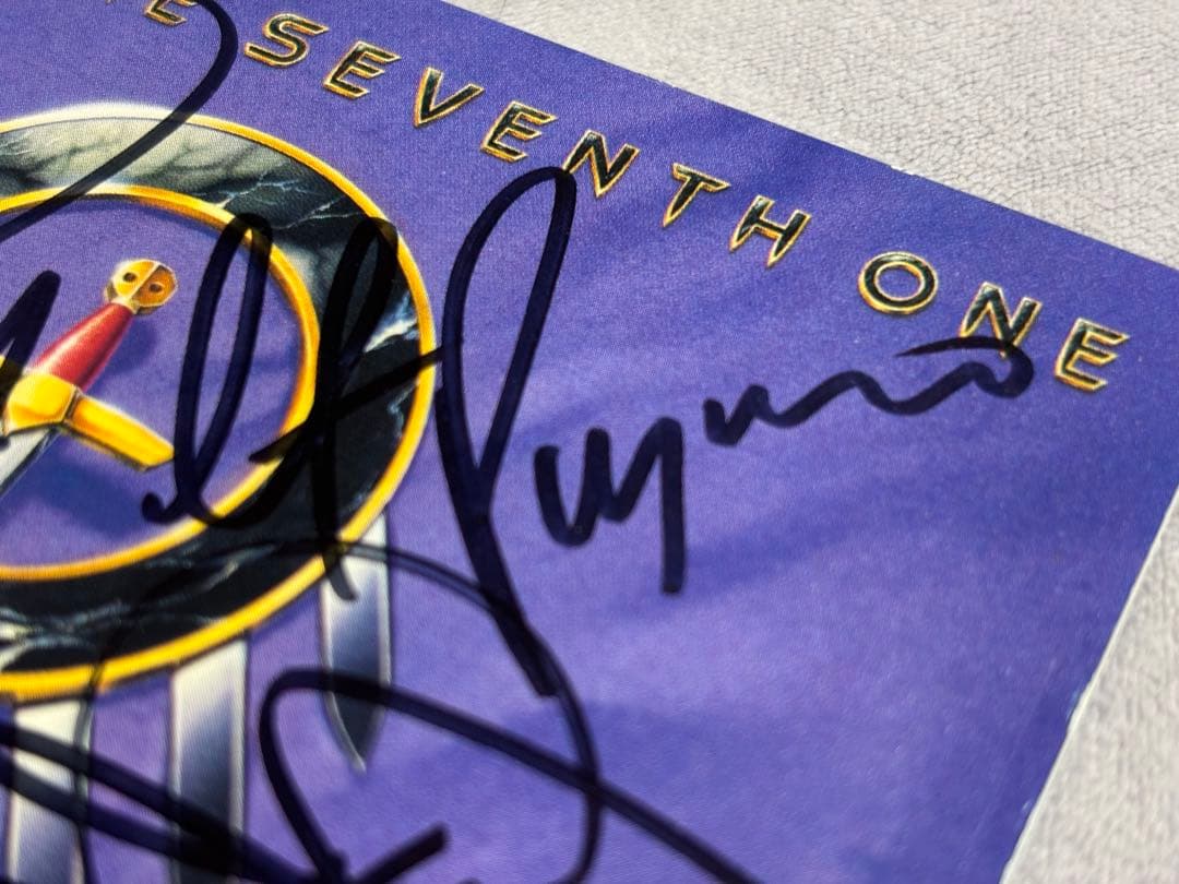 レア　toto 直筆サインCD the seventh one 第7の剣　トト