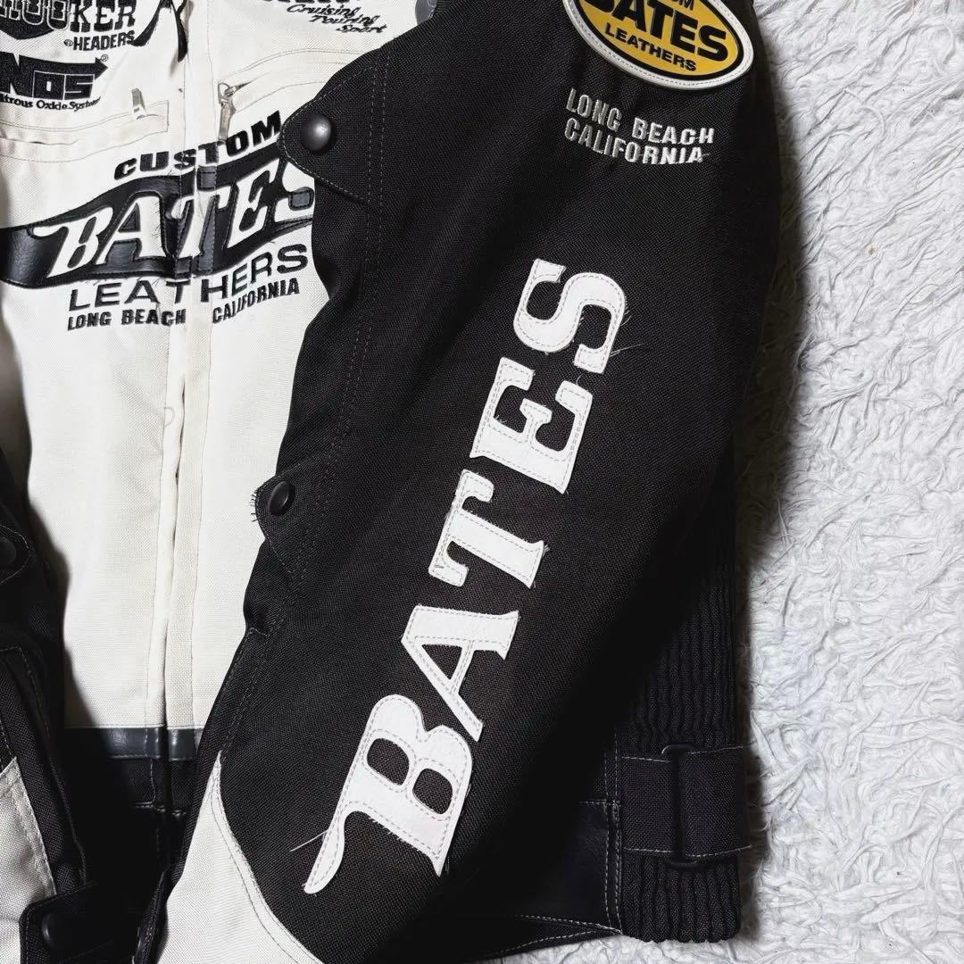 BATES ベイツ　ライナー、パット付きライダースジャケット　大きいサイズXL