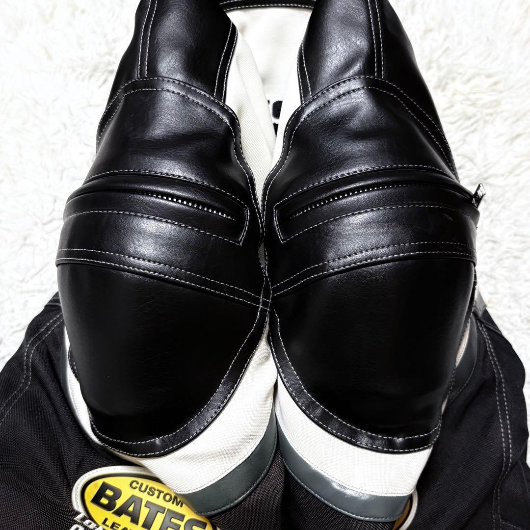BATES ベイツ　ライナー、パット付きライダースジャケット　大きいサイズXL