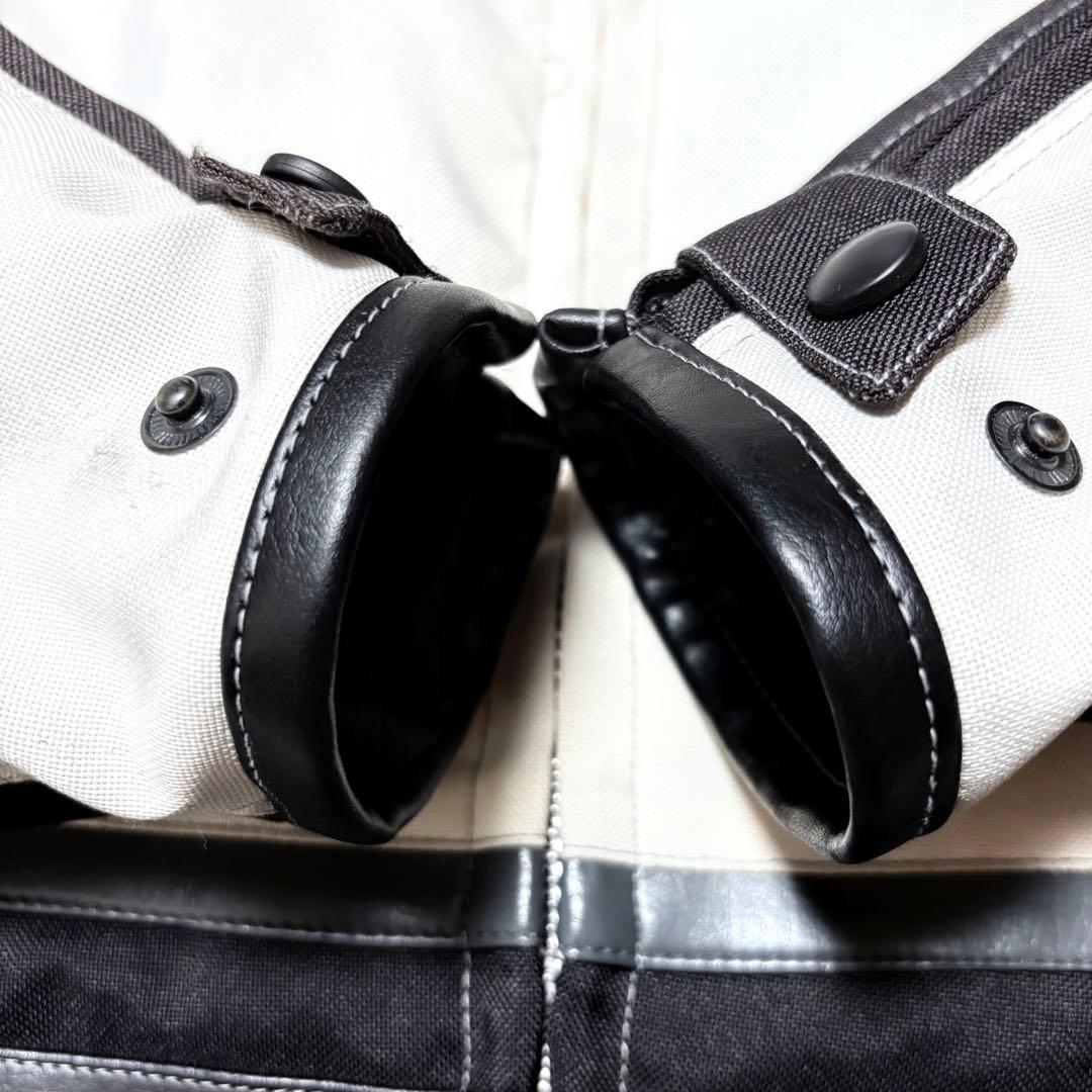 BATES ベイツ　ライナー、パット付きライダースジャケット　大きいサイズXL