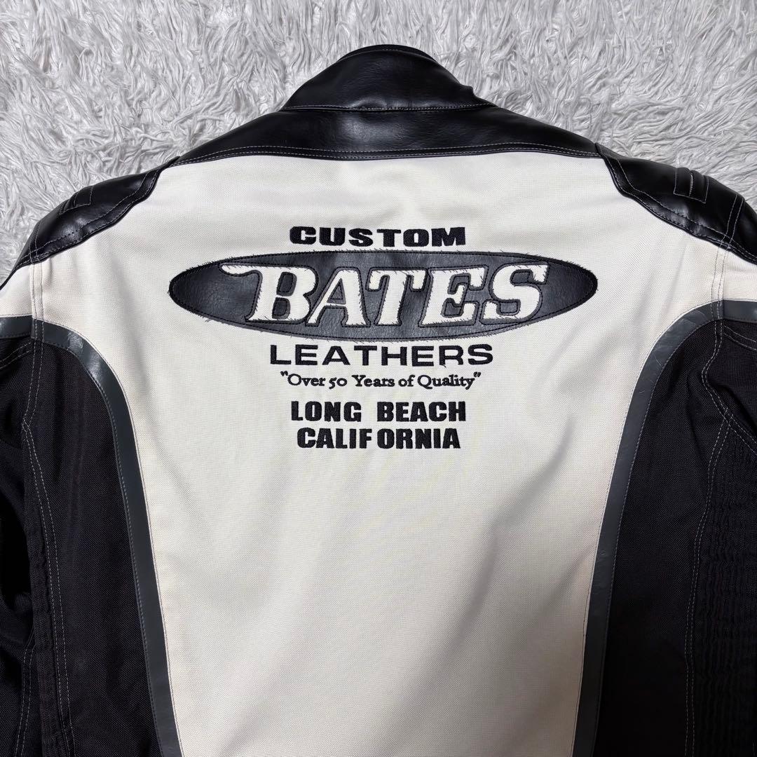 BATES ベイツ　ライナー、パット付きライダースジャケット　大きいサイズXL