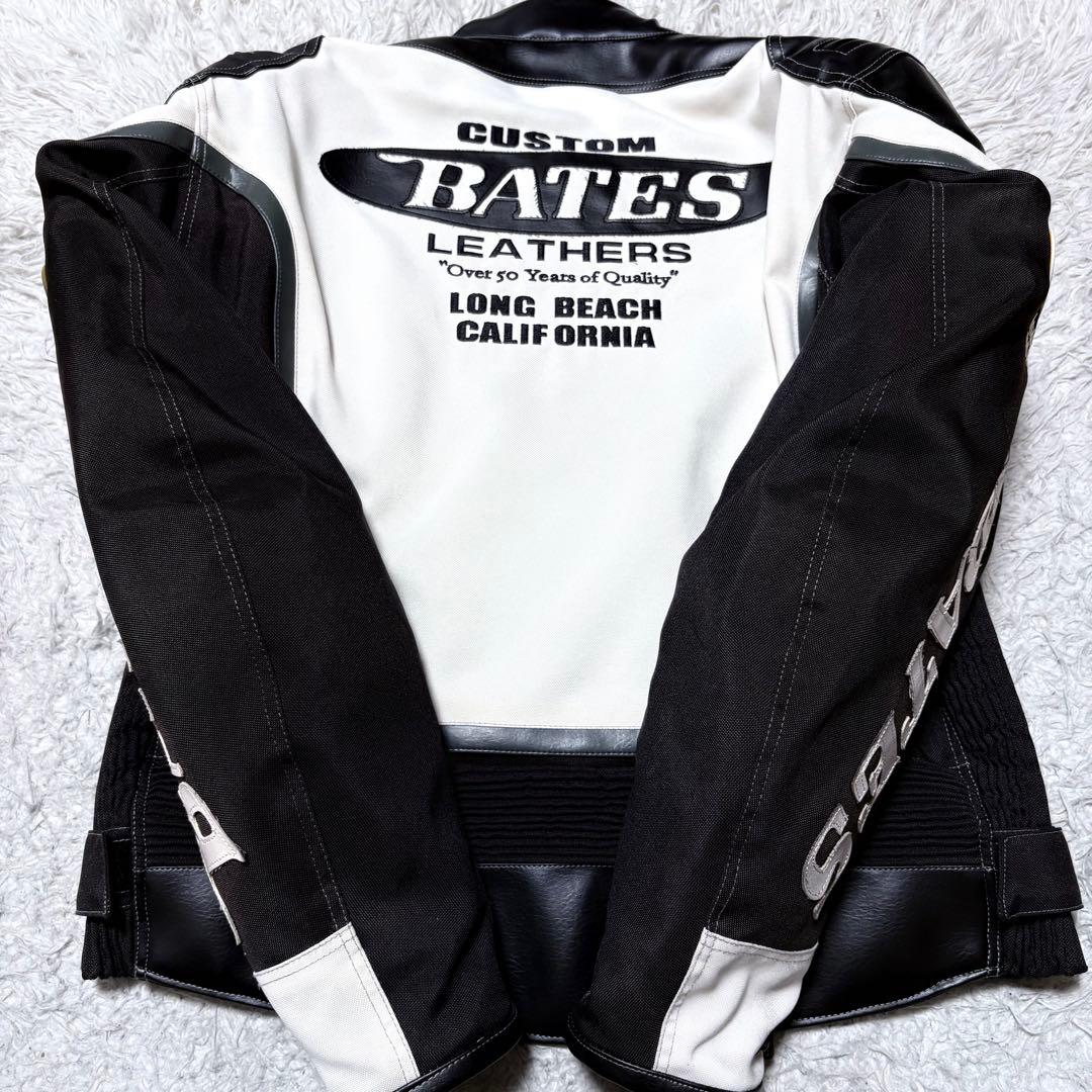 BATES ベイツ　ライナー、パット付きライダースジャケット　大きいサイズXL