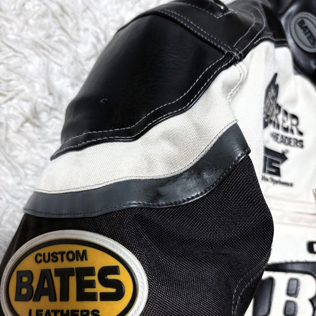 BATES ベイツ　ライナー、パット付きライダースジャケット　大きいサイズXL
