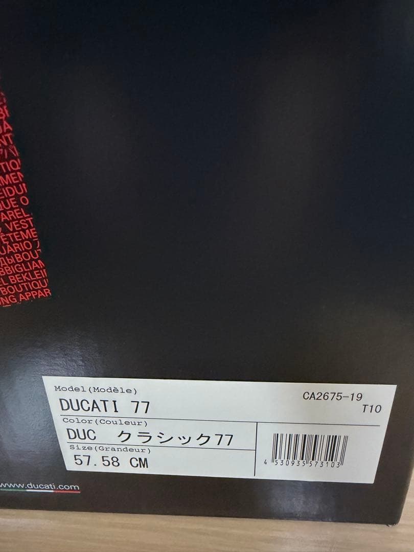 Ducati 77 DUCクラシック77 アライヘルメット　m