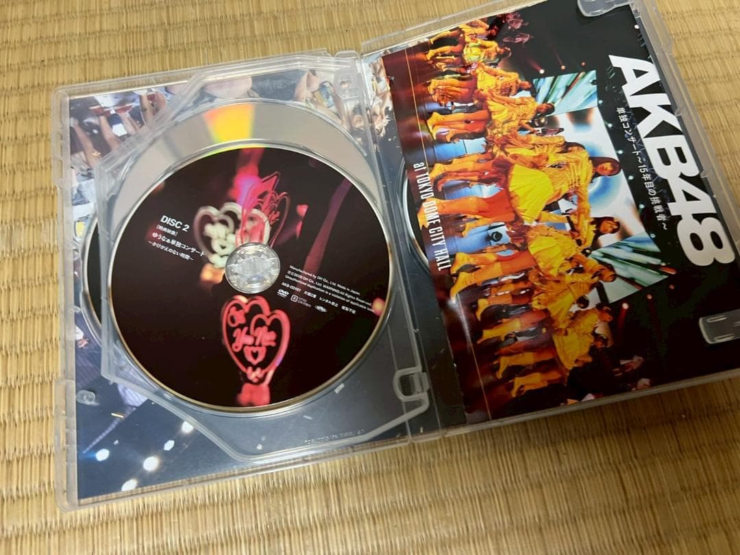 DVD　AKB48　単独コンサート　15年目の挑戦者　東京ドームシティホール