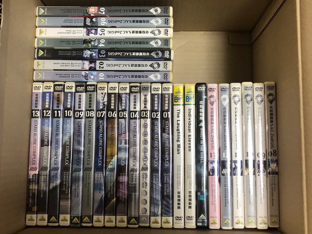 攻殻機動隊シーズン1＋シーズン2 総集編2本　29本分　特典IDカードあり