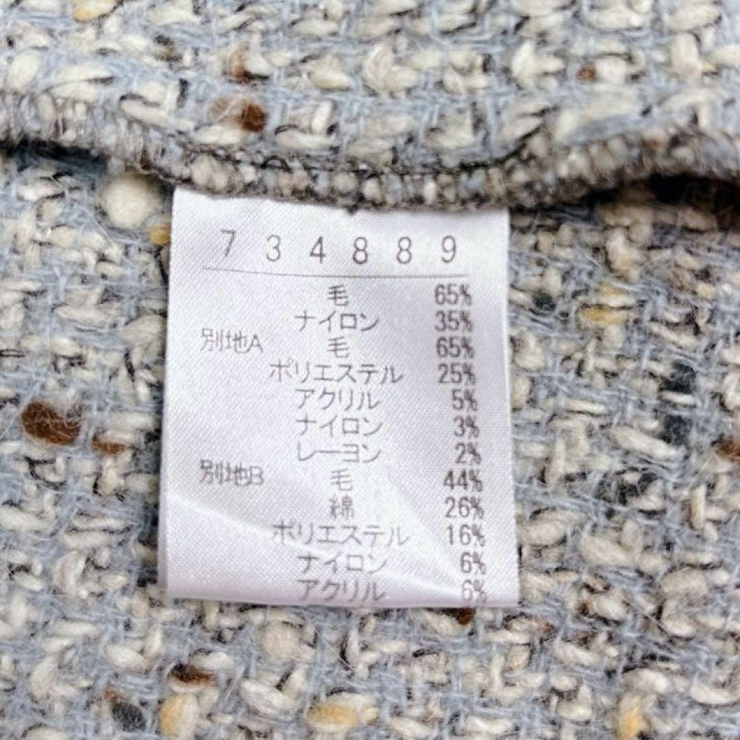 希少✨オレボレブラ チンチラモチーフ ぶたさん ロングコート 刺繍 ビジュー F