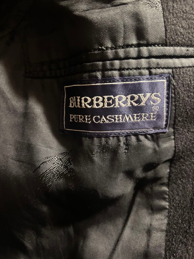 英国製Burberrys カシミヤ100% ロングコート