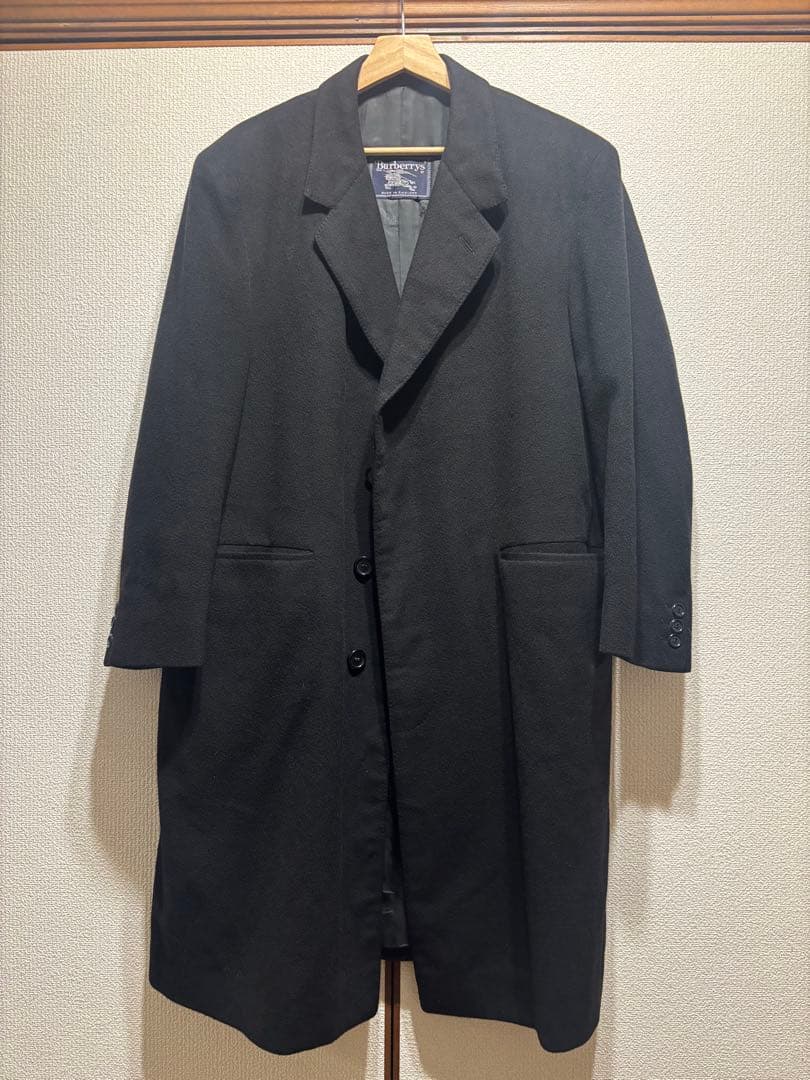 英国製Burberrys カシミヤ100% ロングコート