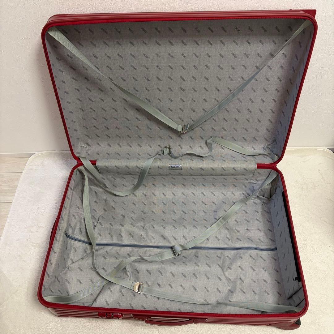 【大容量】RIMOWA サルサ キャリーケース 2輪 レッド系