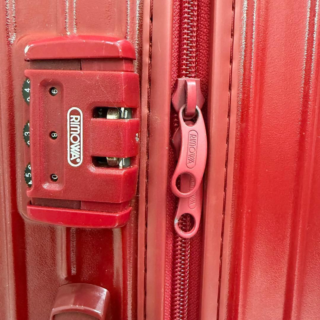 【大容量】RIMOWA サルサ キャリーケース 2輪 レッド系