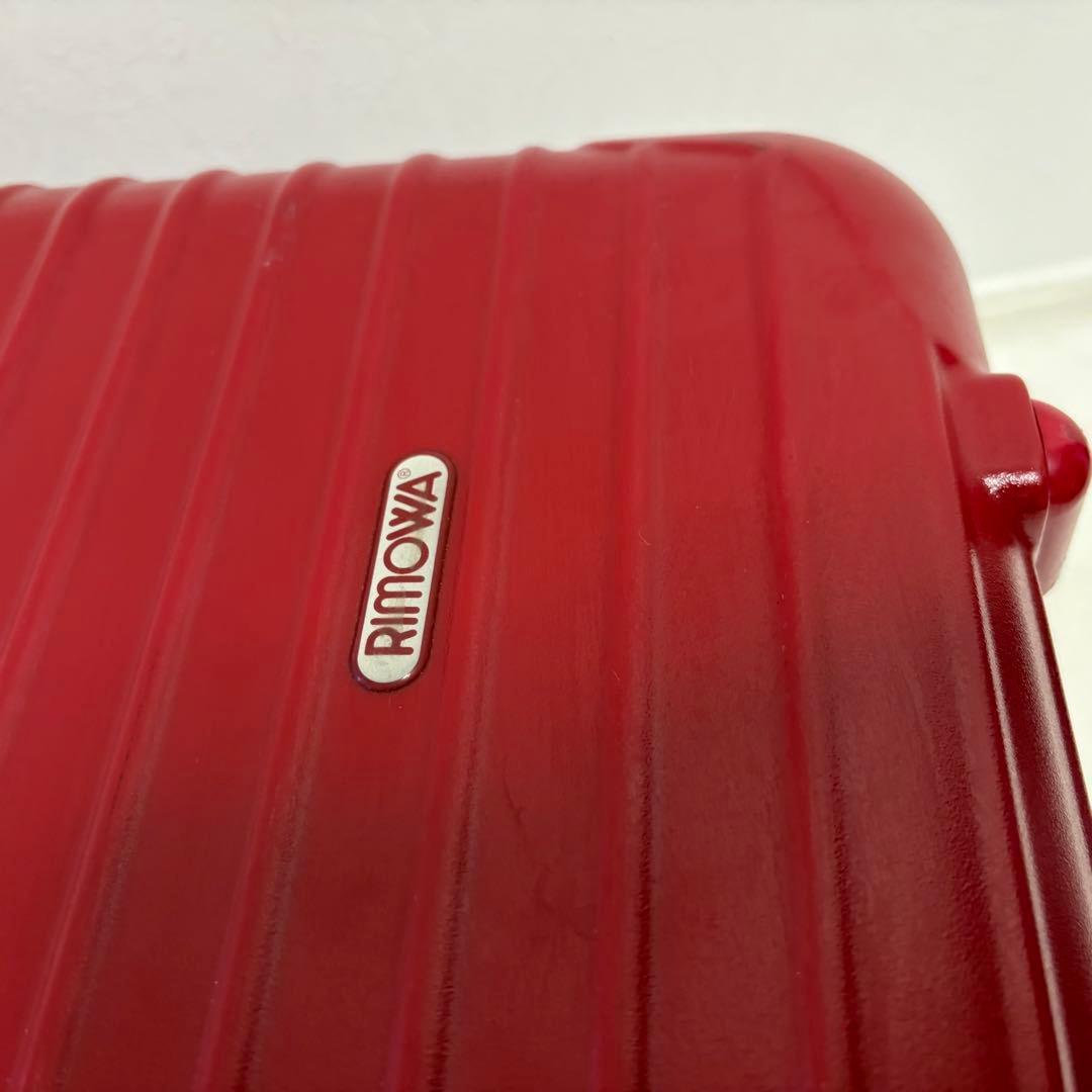 【大容量】RIMOWA サルサ キャリーケース 2輪 レッド系