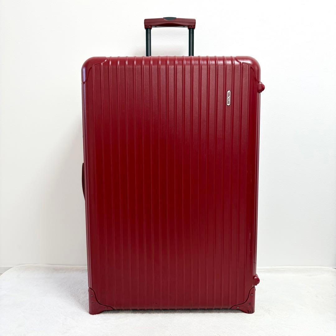 【大容量】RIMOWA サルサ キャリーケース 2輪 レッド系