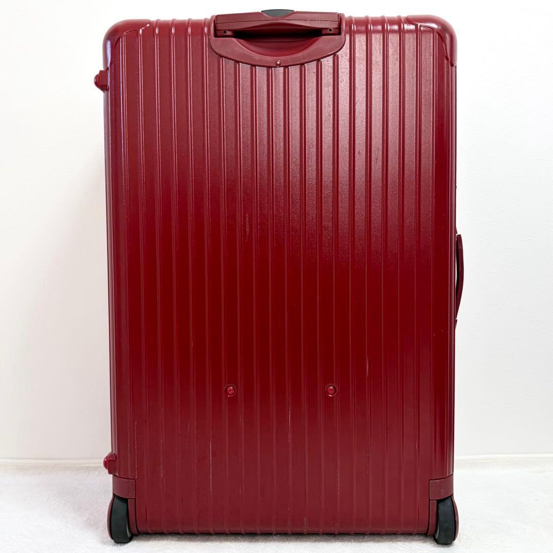 【大容量】RIMOWA サルサ キャリーケース 2輪 レッド系