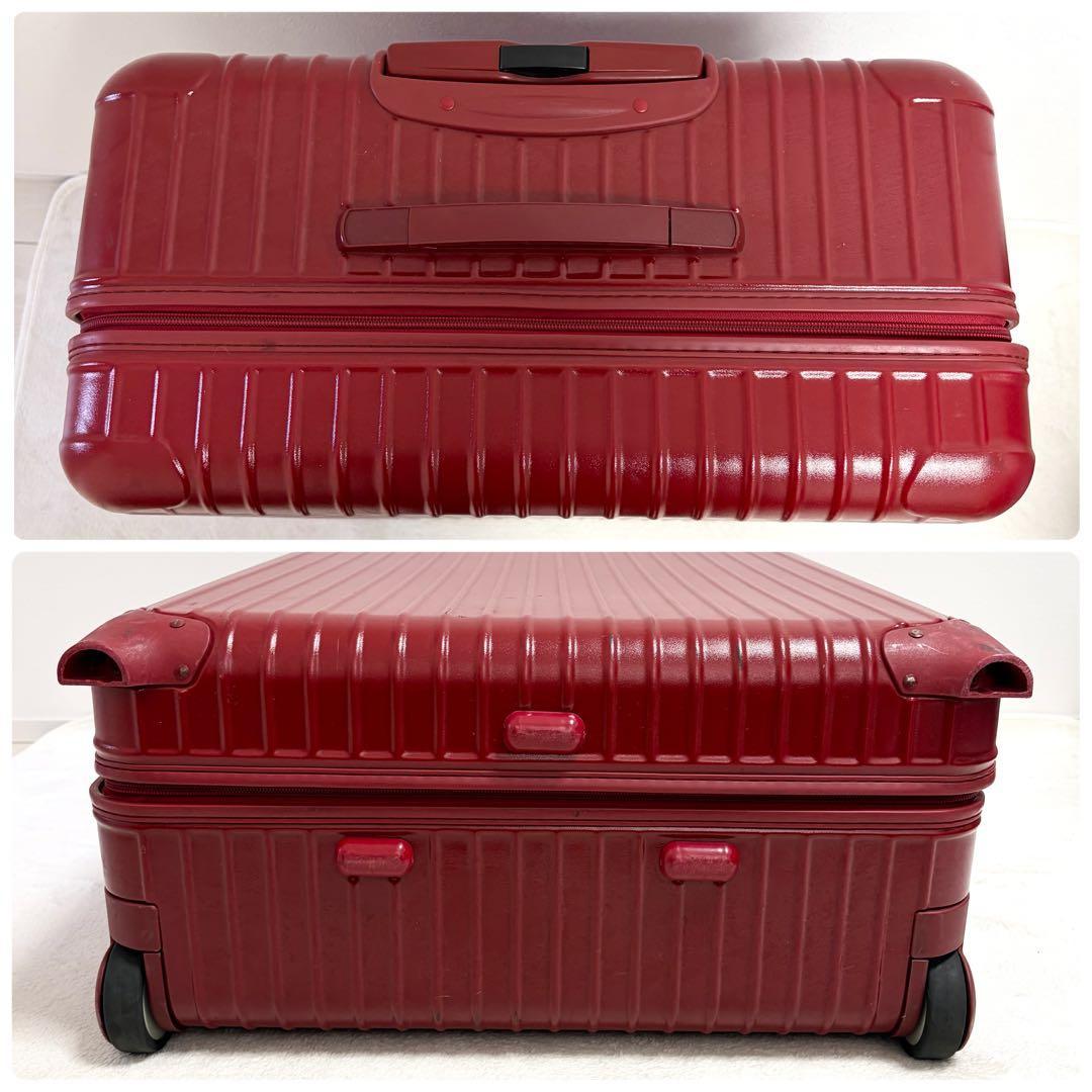 【大容量】RIMOWA サルサ キャリーケース 2輪 レッド系