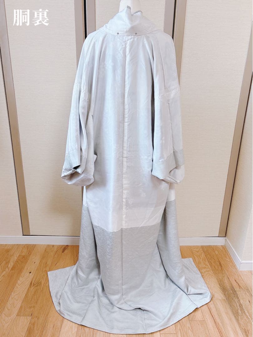 訪問着　一つ紋　フルセット　裄69 絞り 卒業式　入学式　お宮参　袋帯 M