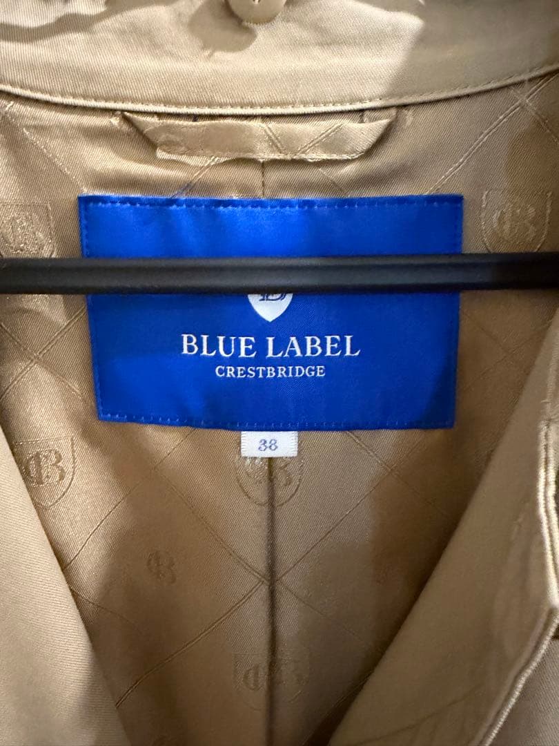 BURBERRY バーバリー ブルーレーベル ベージュ トレンチコートサイズ38