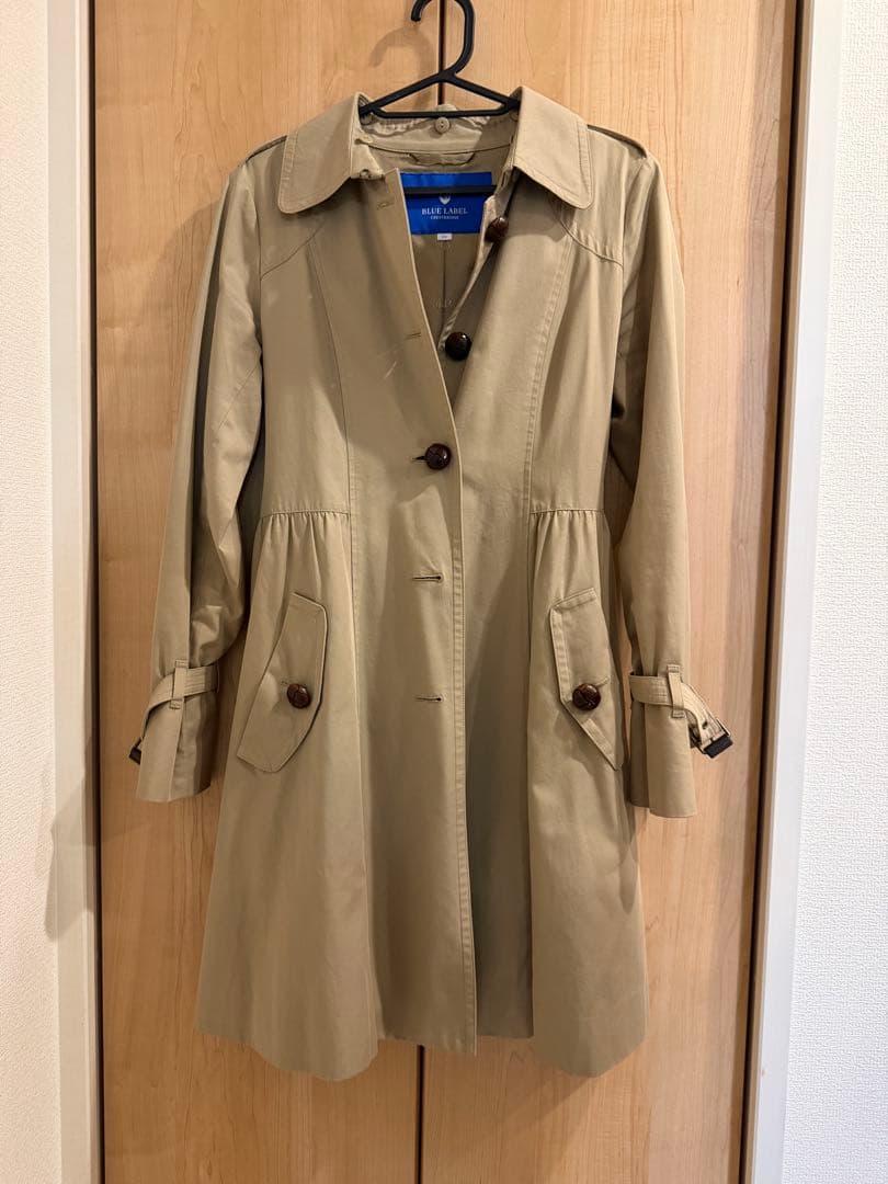 BURBERRY バーバリー ブルーレーベル ベージュ トレンチコートサイズ38