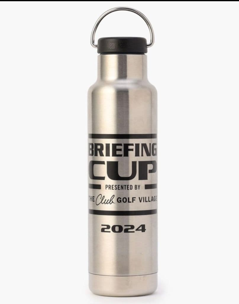 貴重◆ブリーフィング 2024 限定 ステンレスボトル 水筒 シルバー◆新品