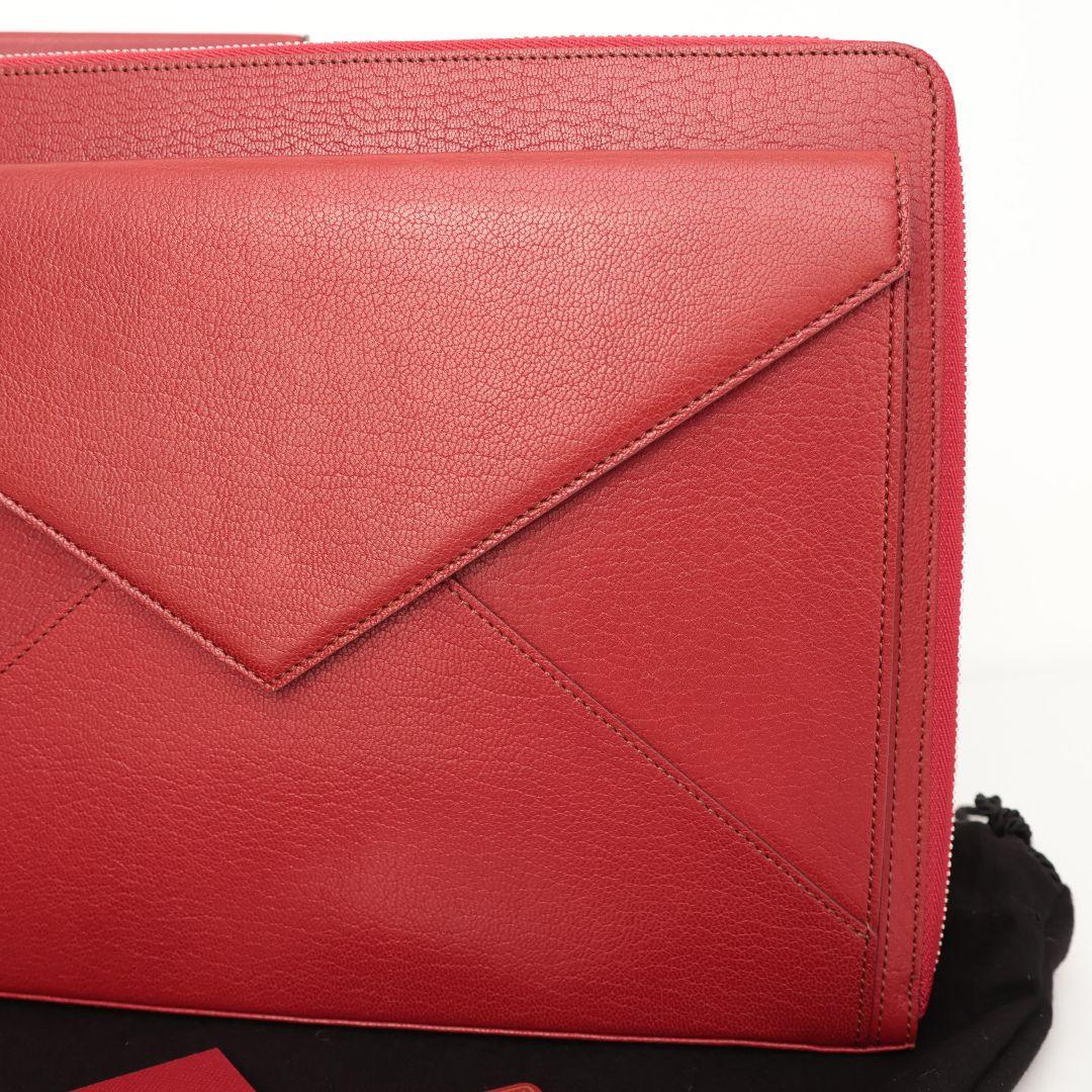 新品未使用 カルティエ Cartier レッド クラッチバッグ ポーチ