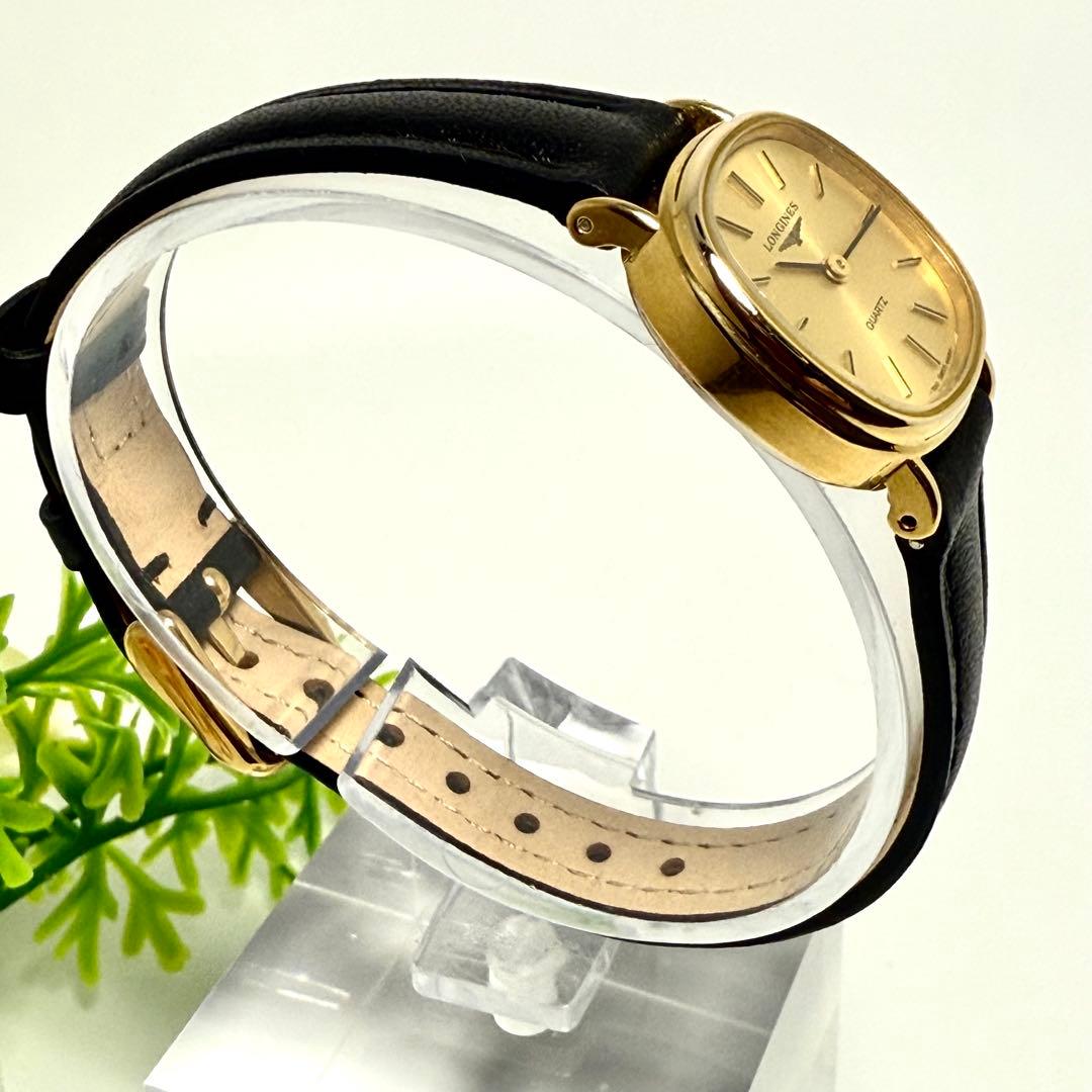【稼働/新品電池】LONGINES 腕時計 クォーツ レディース スクエア