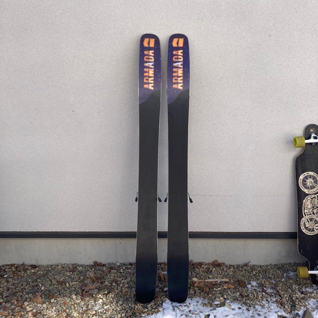 ARMADA ￼VJJ スキー板　165cm ツアービンディング　シール付き