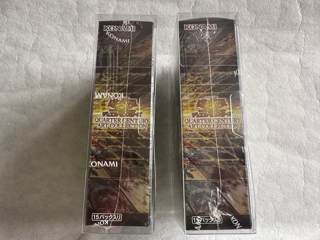DOPA産 遊戯王 クオーターセンチュリーアートコレクション 2BOX