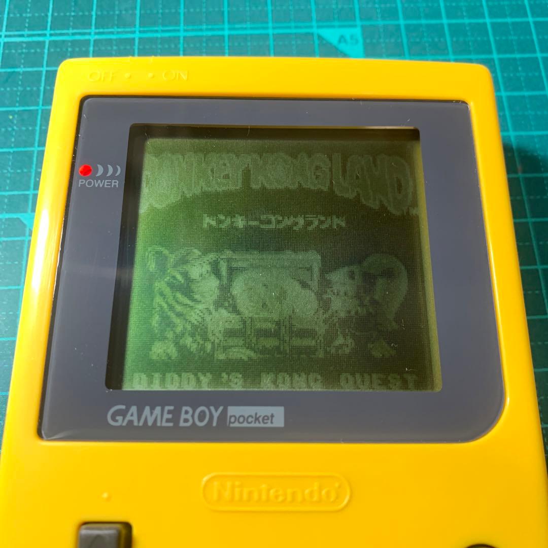 ゲームボーイポケット イエロー 外装交換品