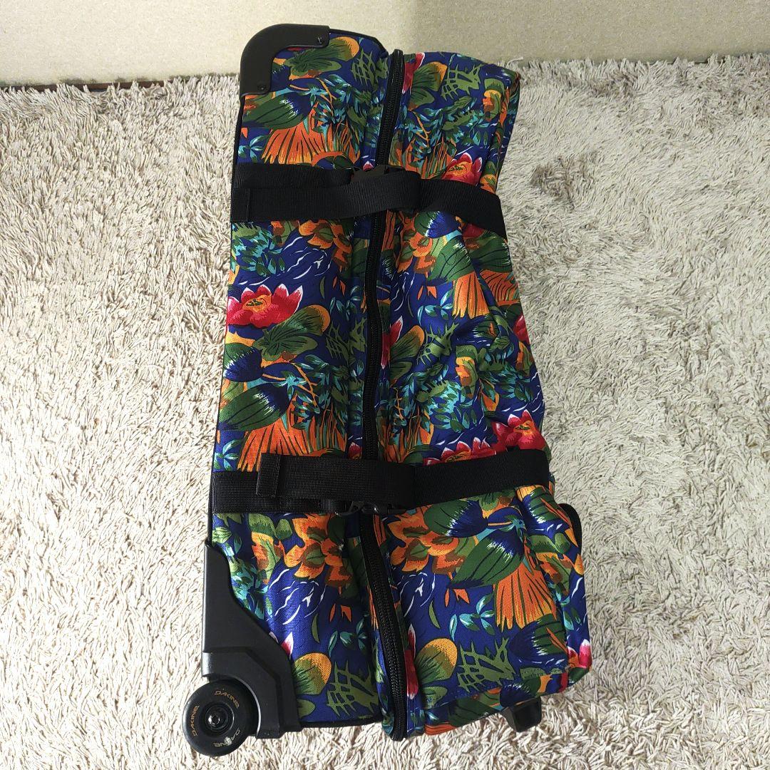 【ハワイ・希少】DAKINE キャリーケース　総柄　花柄　ダカイン