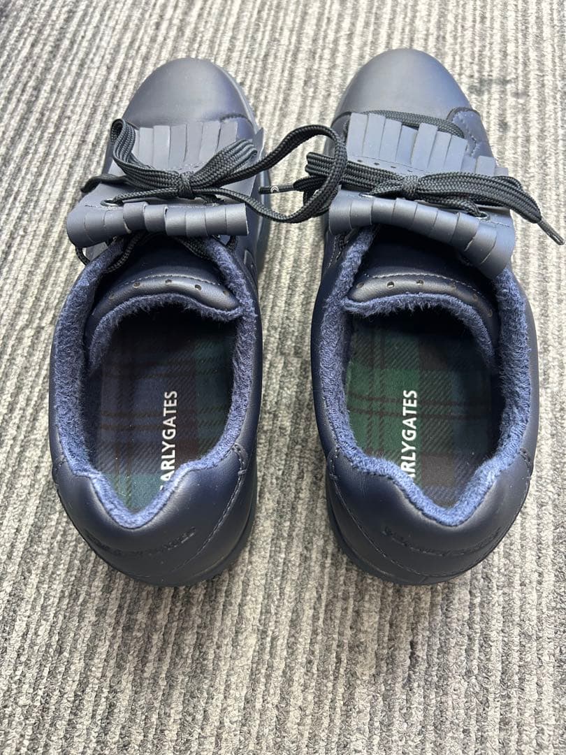 PEARLY GATES ネイビー ゴルフシューズ 27.0cm