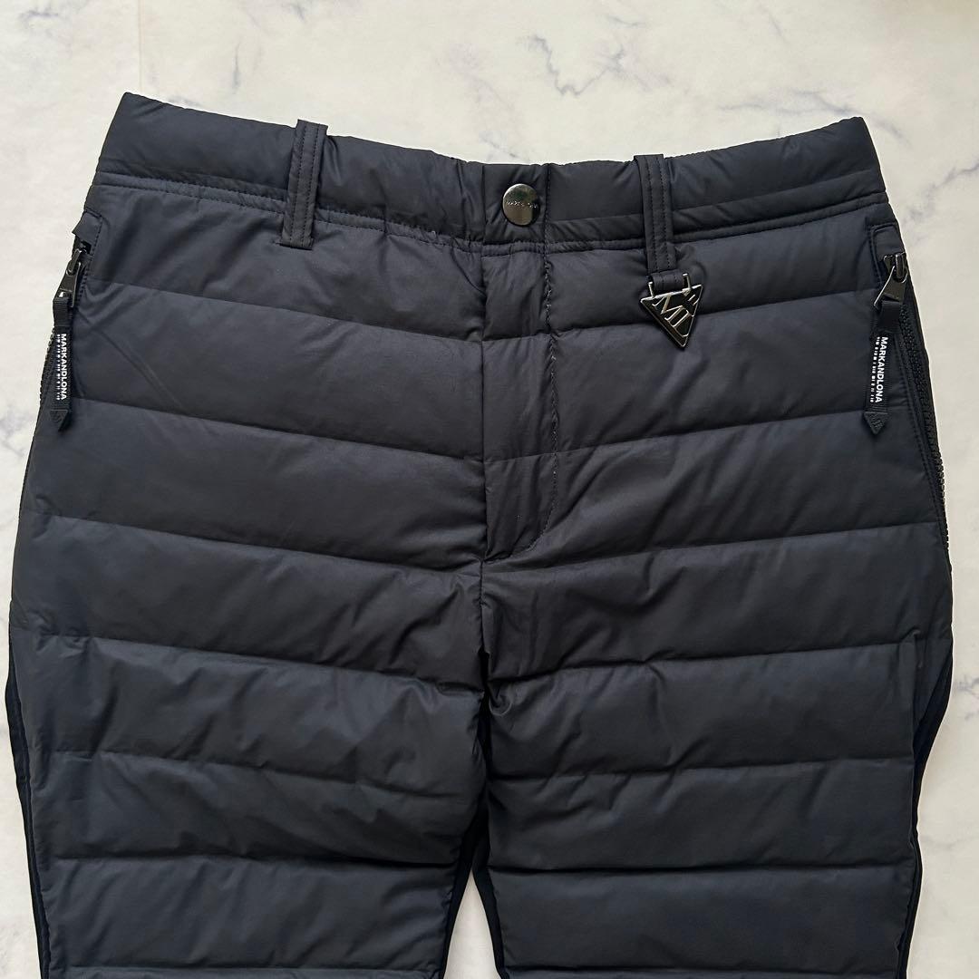 マークアンドロナ ダウン パンツ 2022年モデル コードシリーズ キルティング