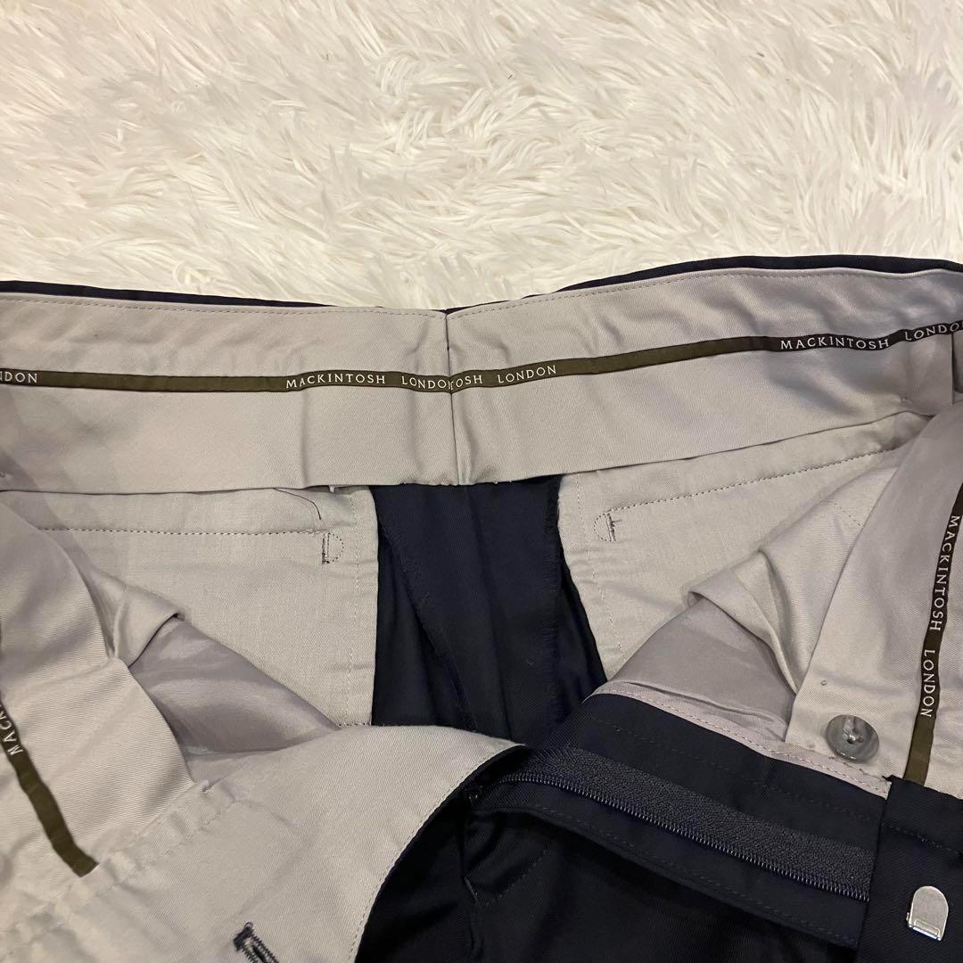 極美品　マッキントッシュロンドン　スリーピース　スーツ　セットアップ　紺