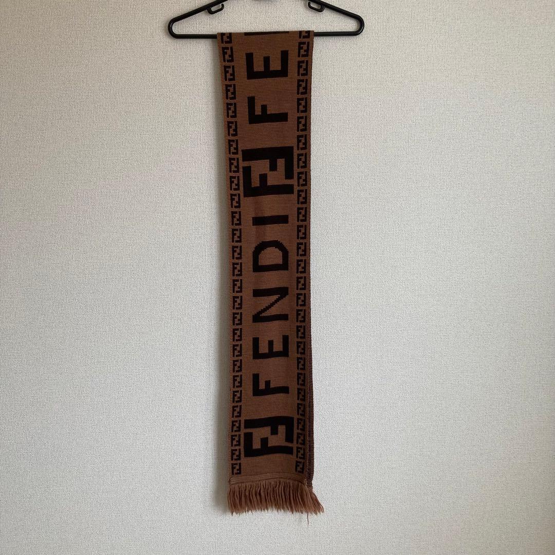 FENDI ウールマフラー