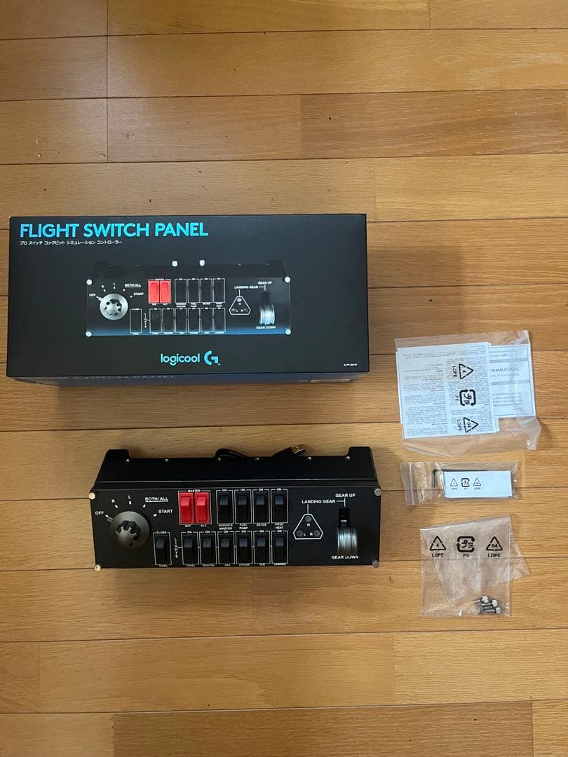 [動作確認済み] logicool Flight Switch Panel