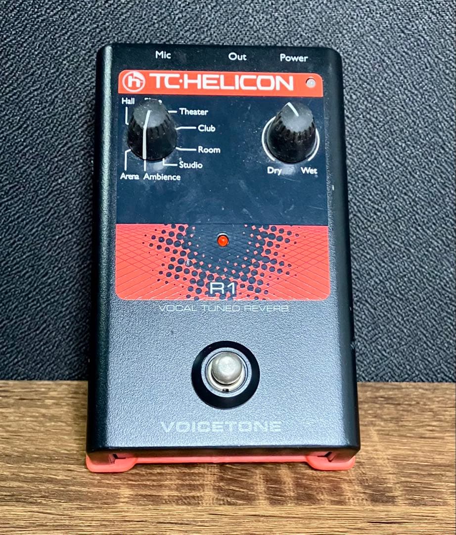 TC-Helicon R1 ボーカルリバーブ